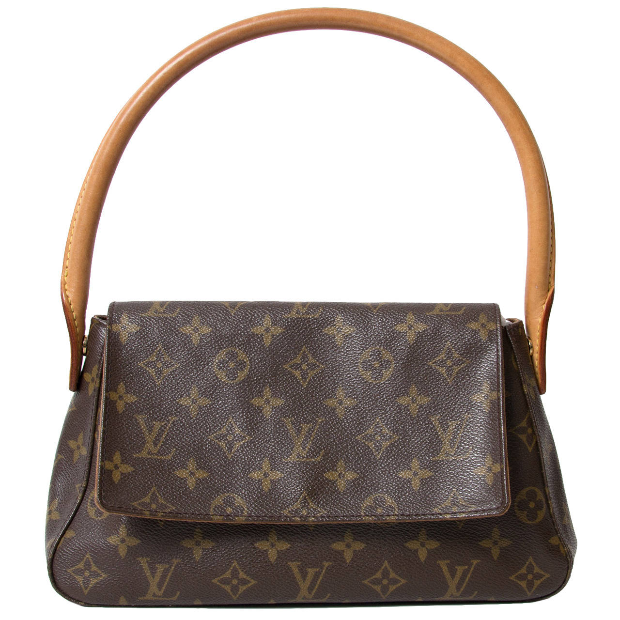 buys second hand Louis Vuitton Monogram Mini Looping Shoulderbag online webshop labellov