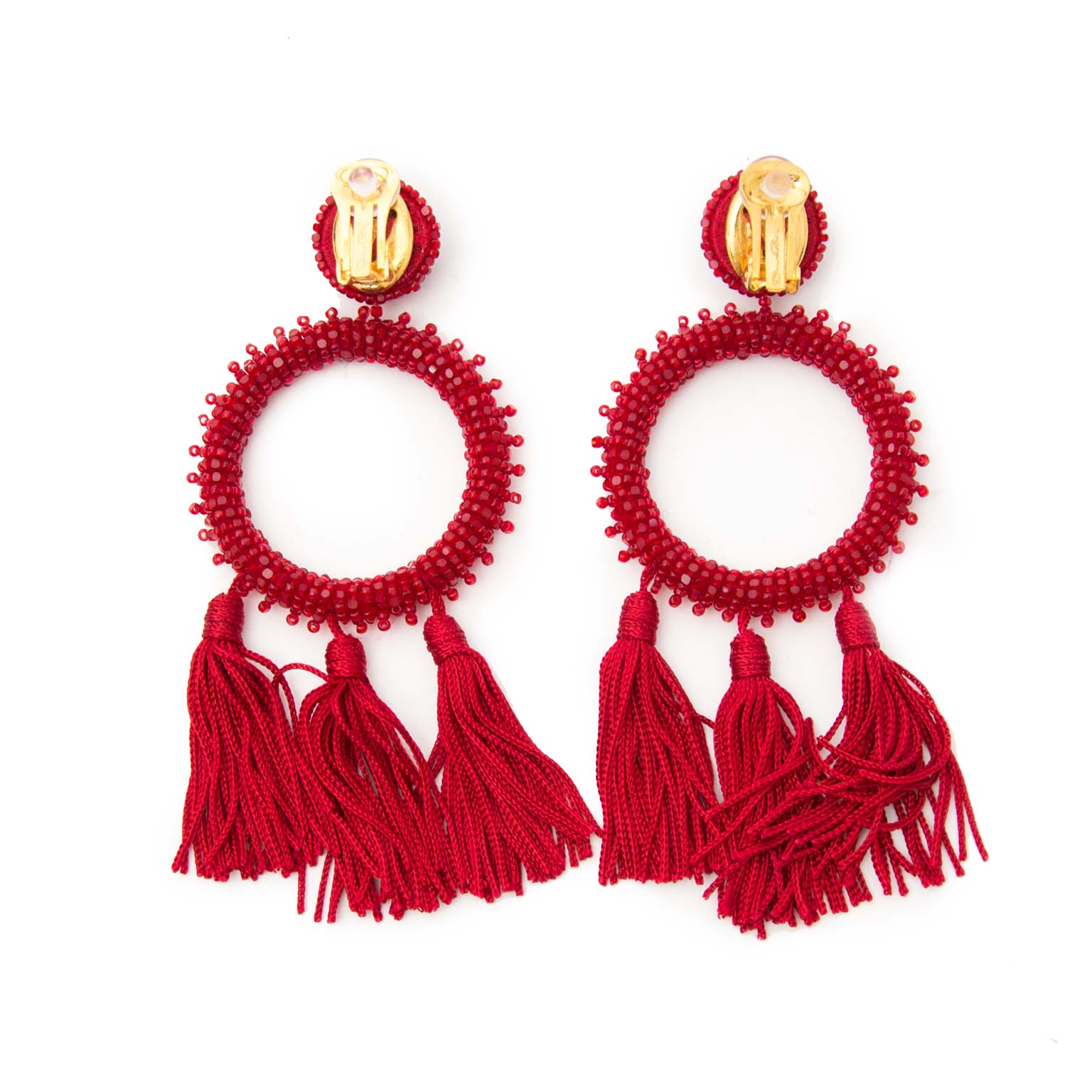 looking for oscar de la renta earrings? Now online at labellov.com for the best price