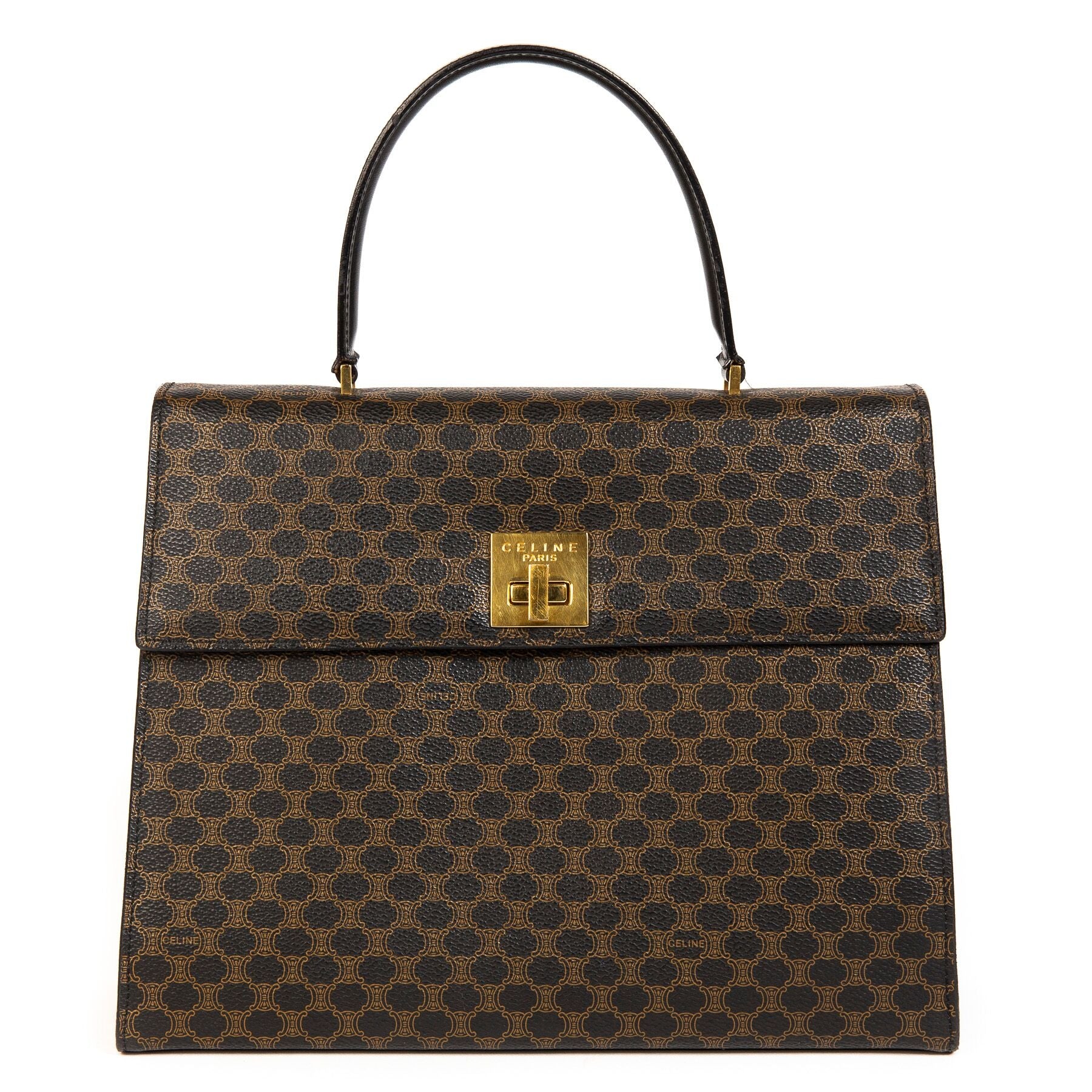 Céline Macadam Top Handle Bag