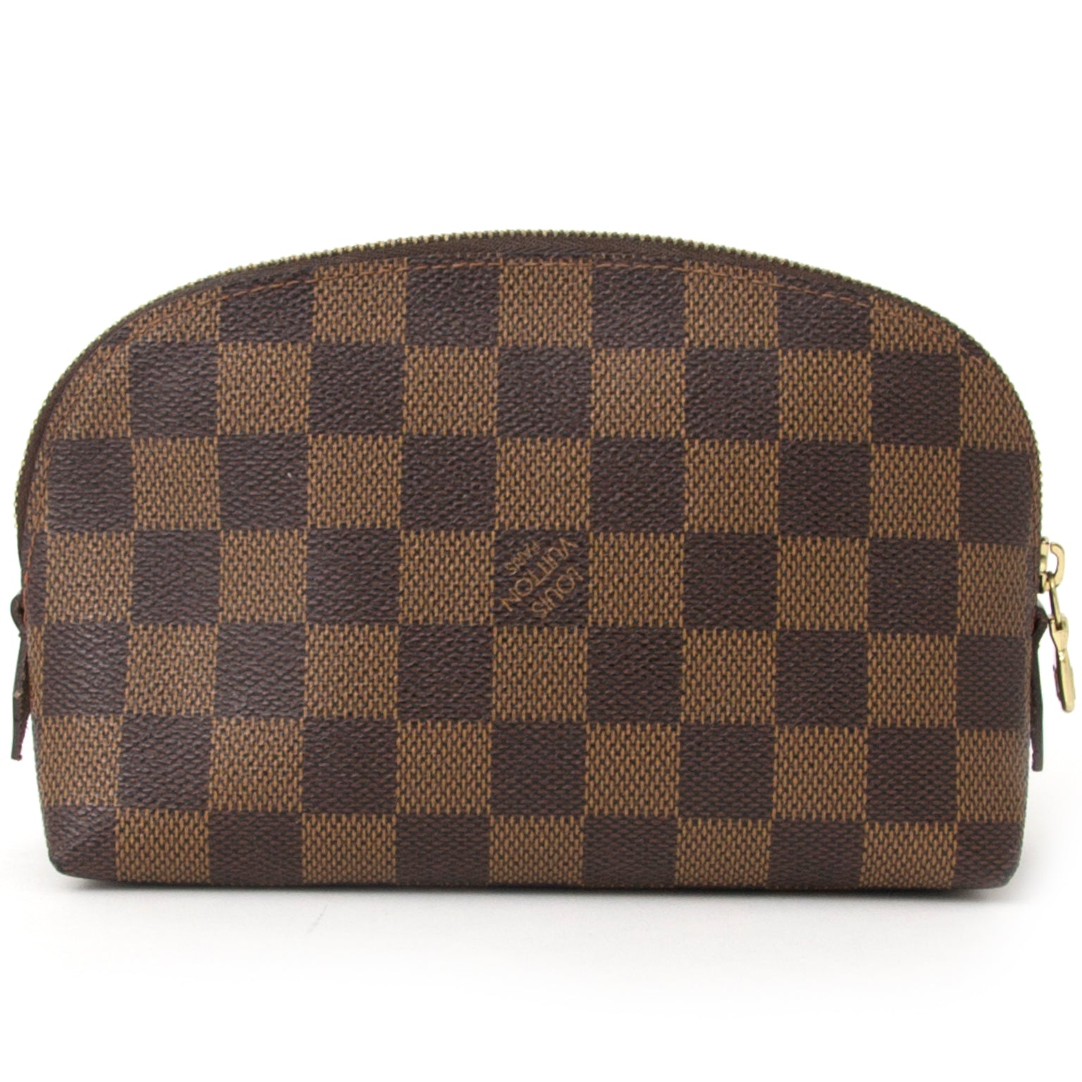 Louis Vuitton Damier Ebene cosmetic pouch Safe and secure online shopping. Koop authentieke tweedehandsmerken tegen de juiste prijs op LabelLOV handbag Buy authentic secondhand