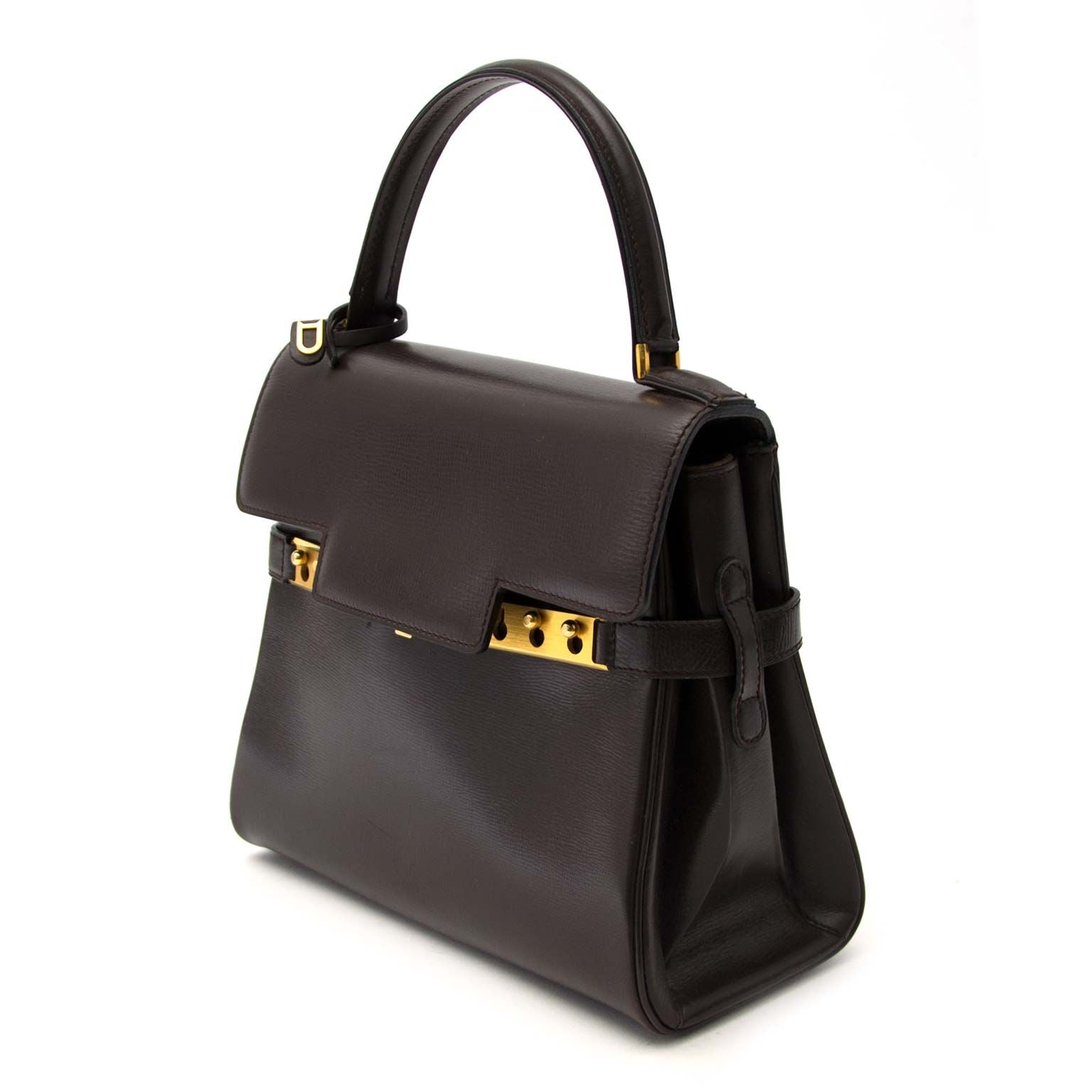 achetez enligne ou boutique Delvaux Boxcalf Leather Tempete PM sur labellov