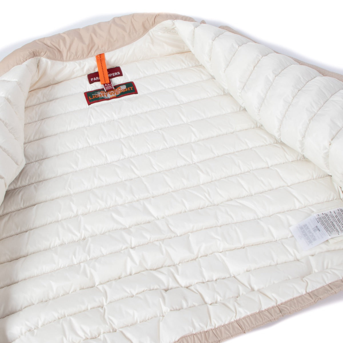 Parajumpers Beige Super Lightweight Down Jacket - Size XL