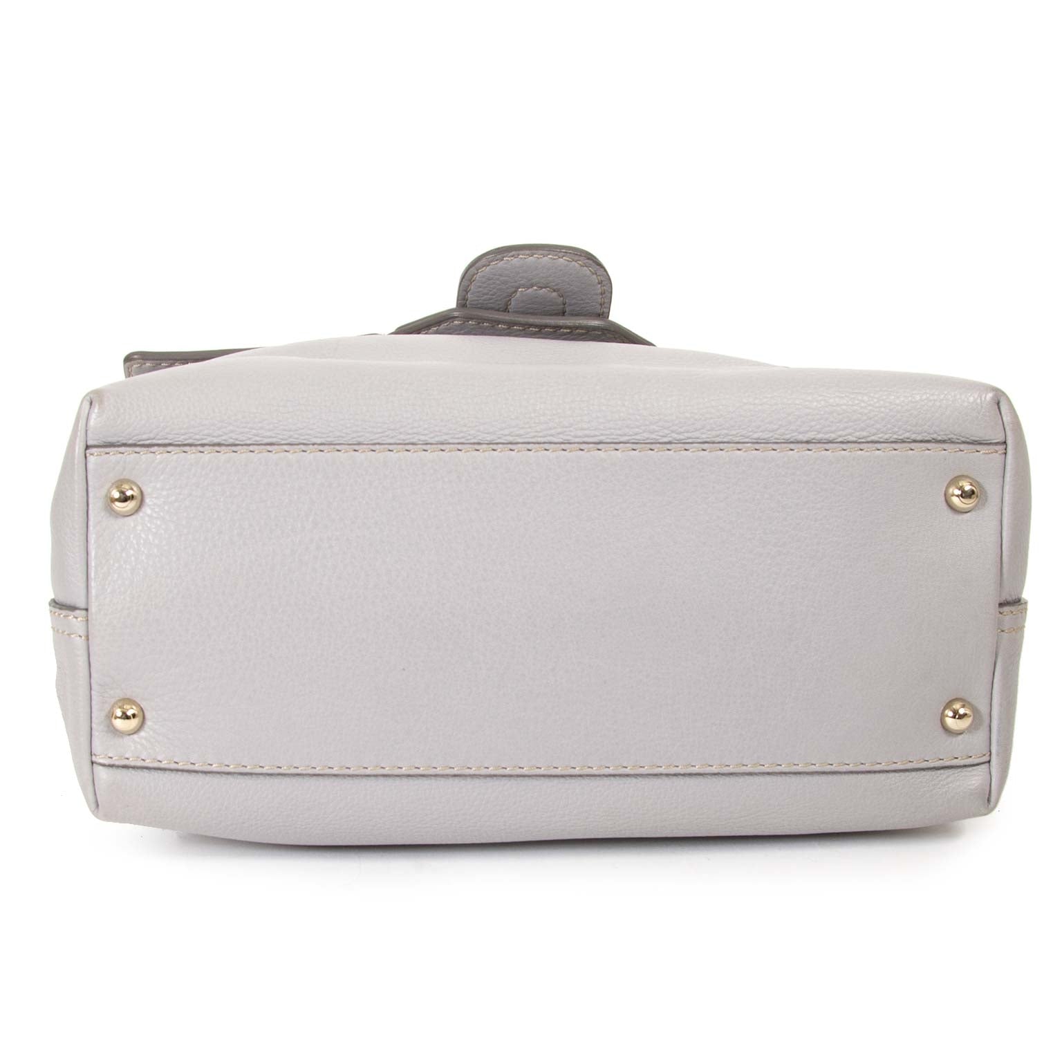 tods grey leather bag now for sale at labellov vintage fashion webshop belgium