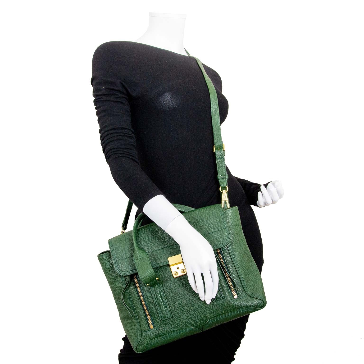 3.1 Phillip Lim Medium Green Pashli – Labellov