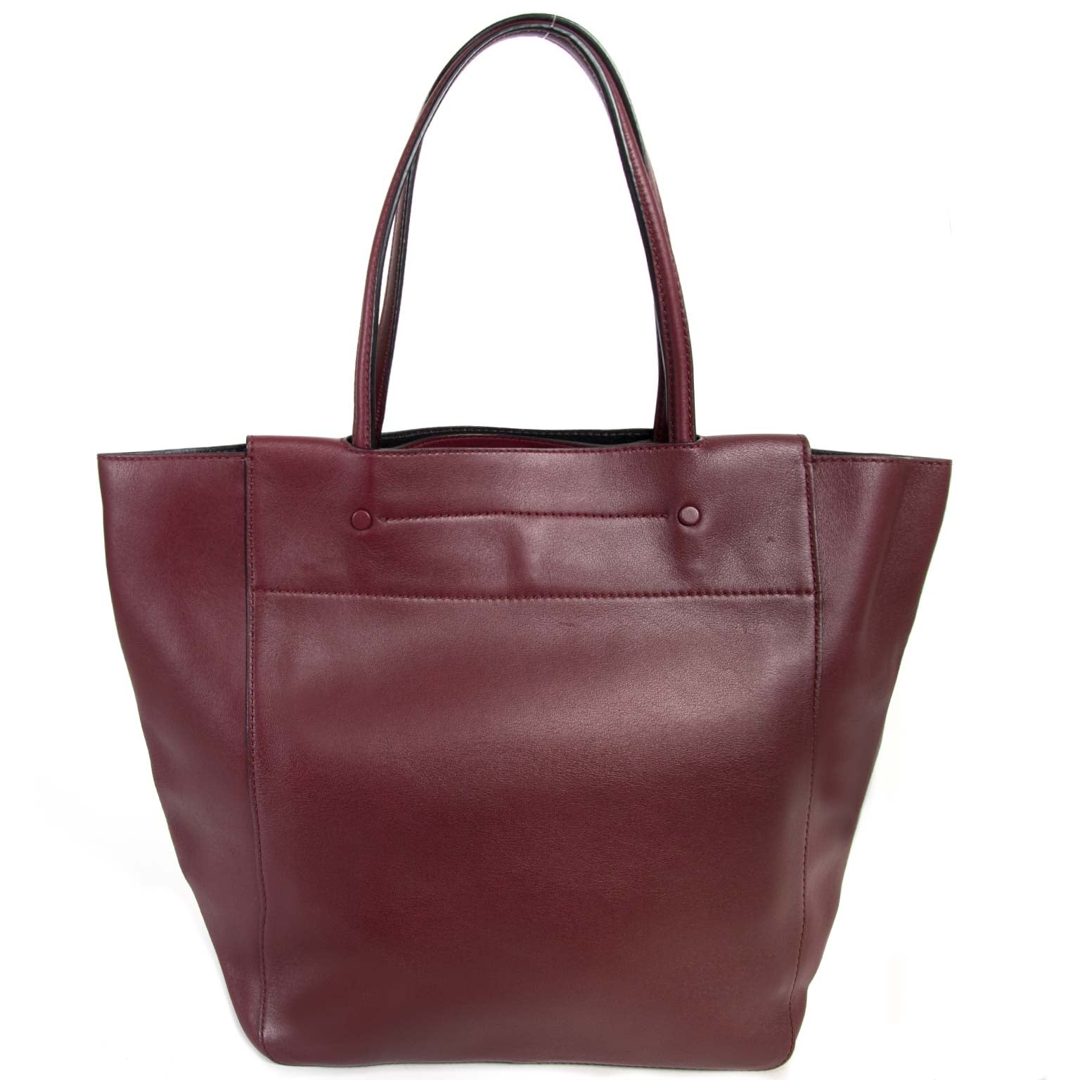 philip lim bordeaux leather shopper now for sale at labellov vintage fashion webshop belgium