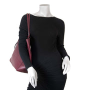 phillip lim bordeaux lederen shopper nu te koop bij labellov vintage mode webshop belgië