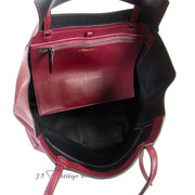 philip lim bordeaux leather shopper now for sale at labellov vintage fashion webshop belgium