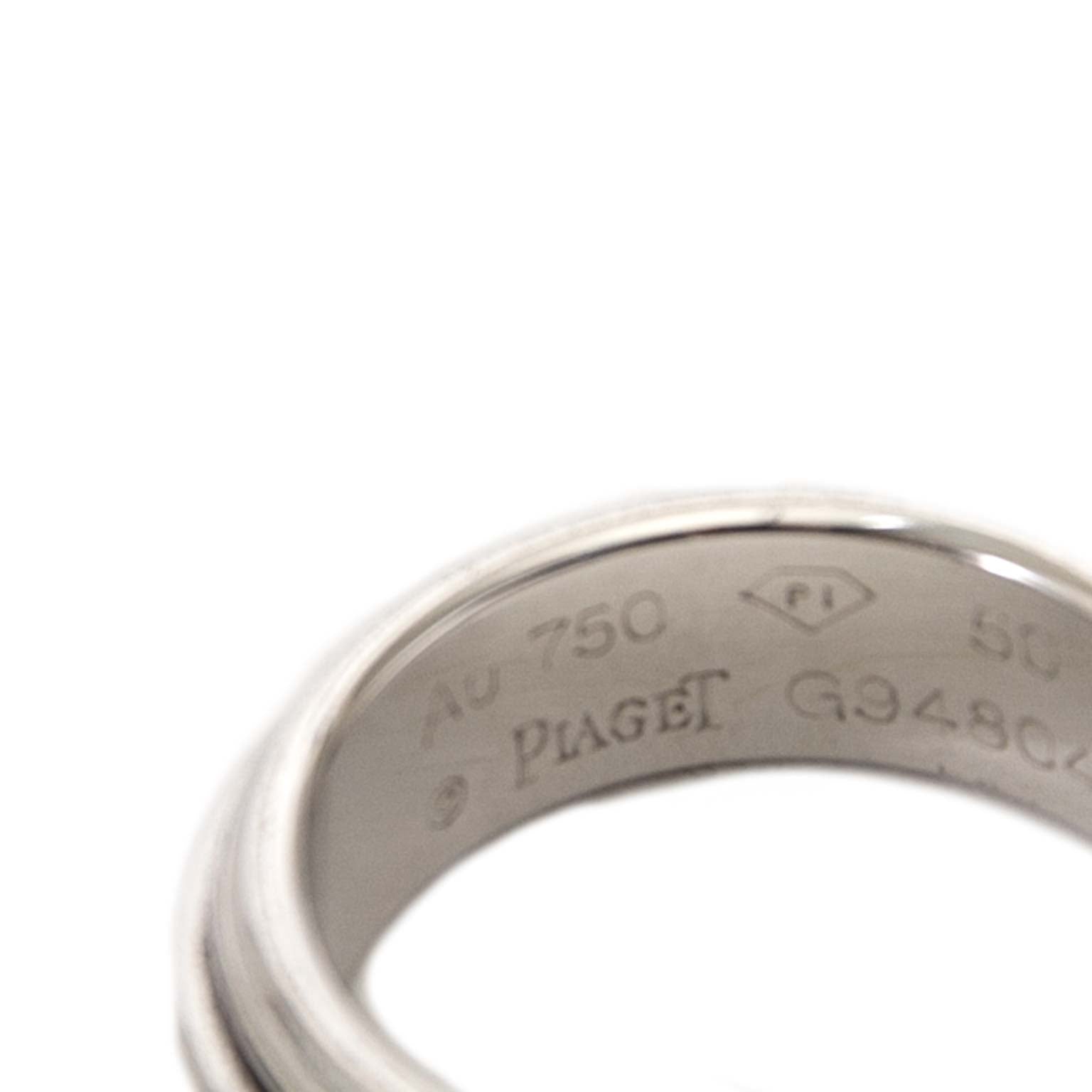 Piaget Possession White Gold Ring vintage pour le meilleur prix chez Labellov