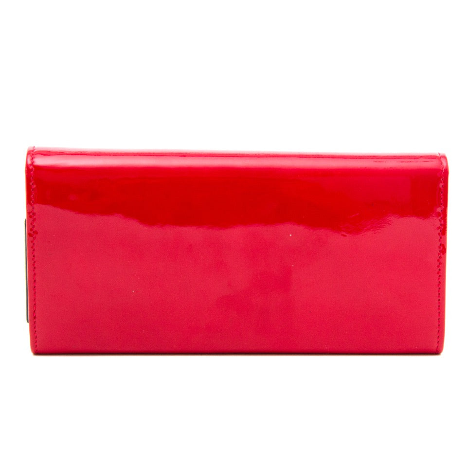 Valentino Red Patent Bow Wallet te koop in Antwerpen, België en wereldwijd aan de beste prijs