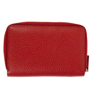 Gucci Red Zip Compact Wallet