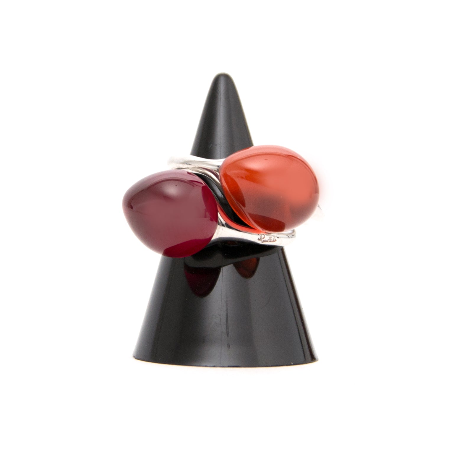 Pomellato Ring Rouge Passion Oranje Saffier
