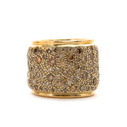 Pomellato brown diamond 'Sabbia' wide band ring acheter en ligne chez labellov.com pour le meilleur prix