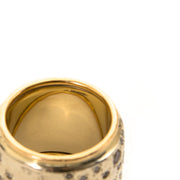 Labellov.com de tweedehands webshop voor al uw designer handtassen en accessoires Pomellato brown diamond 'Sabbia' wide band ring