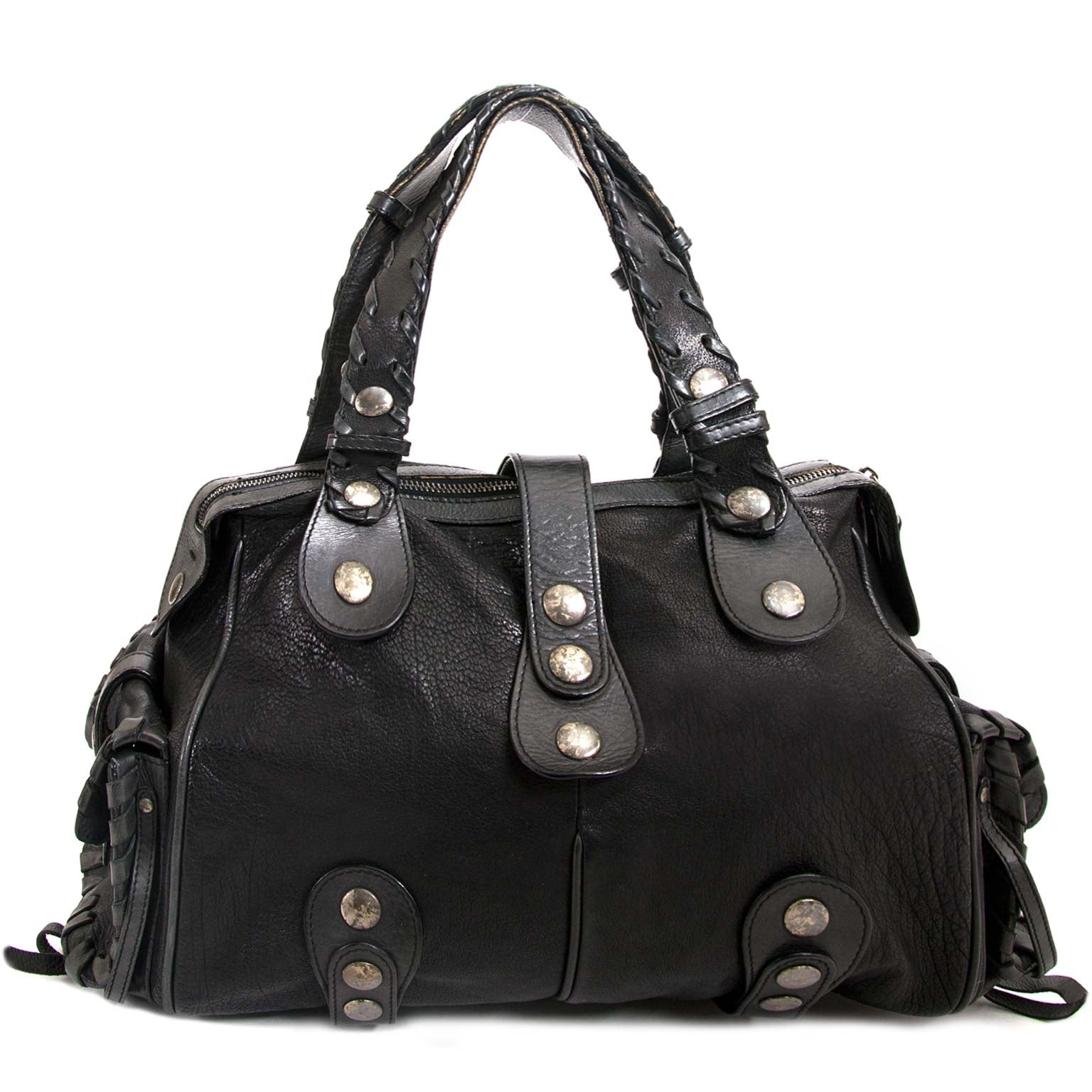 chloé black silverado bag now for sale at labellov vintage fashion webshop belgium