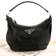 Prada Black Nylon Shoulder Bag now at labellov vintage fashion webshop belgium