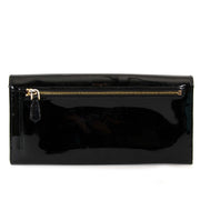 prada black patent leather wallet now for sale at labellov vintage fashion webshop belgium