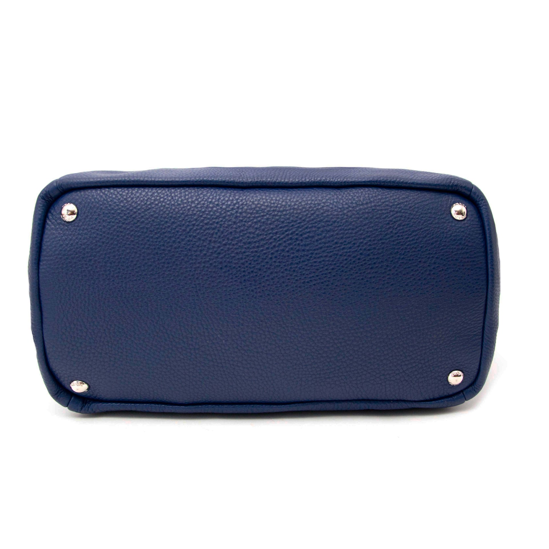 Are you looking for an authentic Prada Blue Leather Shoulder Bag ?