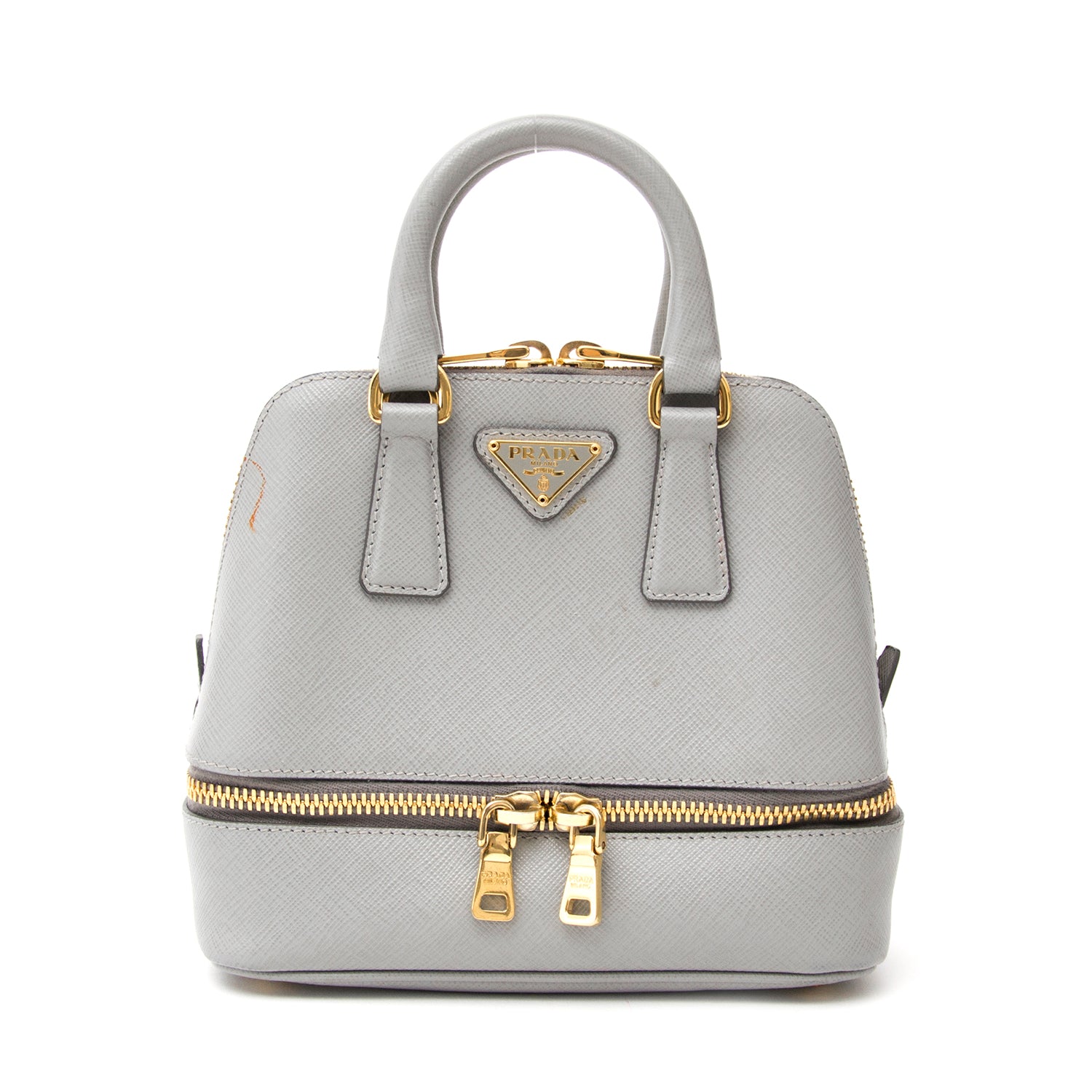 shop safe online secondhand Prada Mini Saffiano Promenade Bag