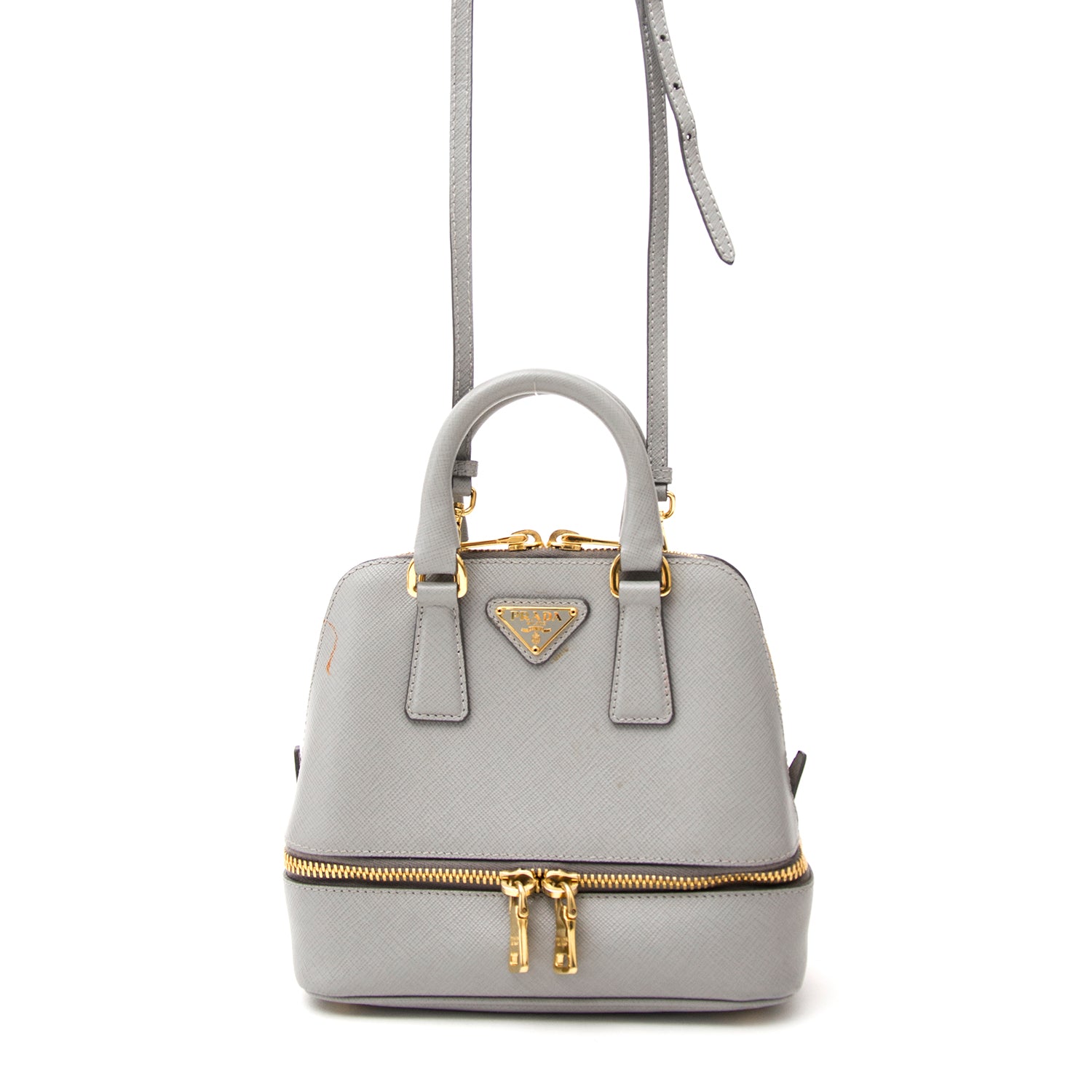 acheter en ligne pour le meilleur prix shop safe online secondhand Prada Mini Saffiano Promenade Bag