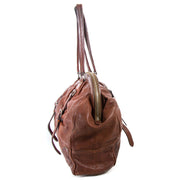 achetez seconde main Prada Brown Leather Shoulder Bag chez labellov vintage boutique en ligne au meilleur prix