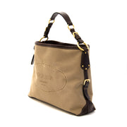 Koop uw canvas hobo schoudertas van het merk Prada bij Labellov