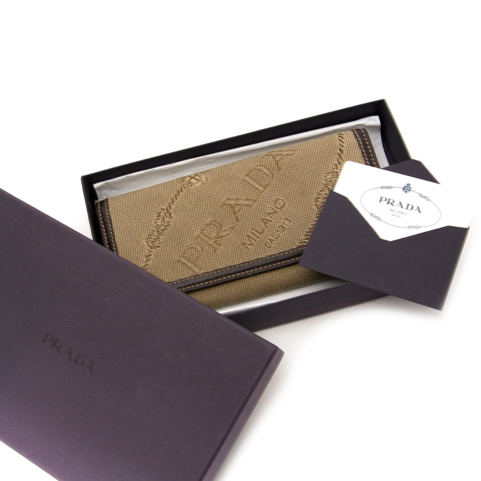 Prada Canvas Wallet te koop in Antwerpen, België en wereldwijd aan de beste prijs
