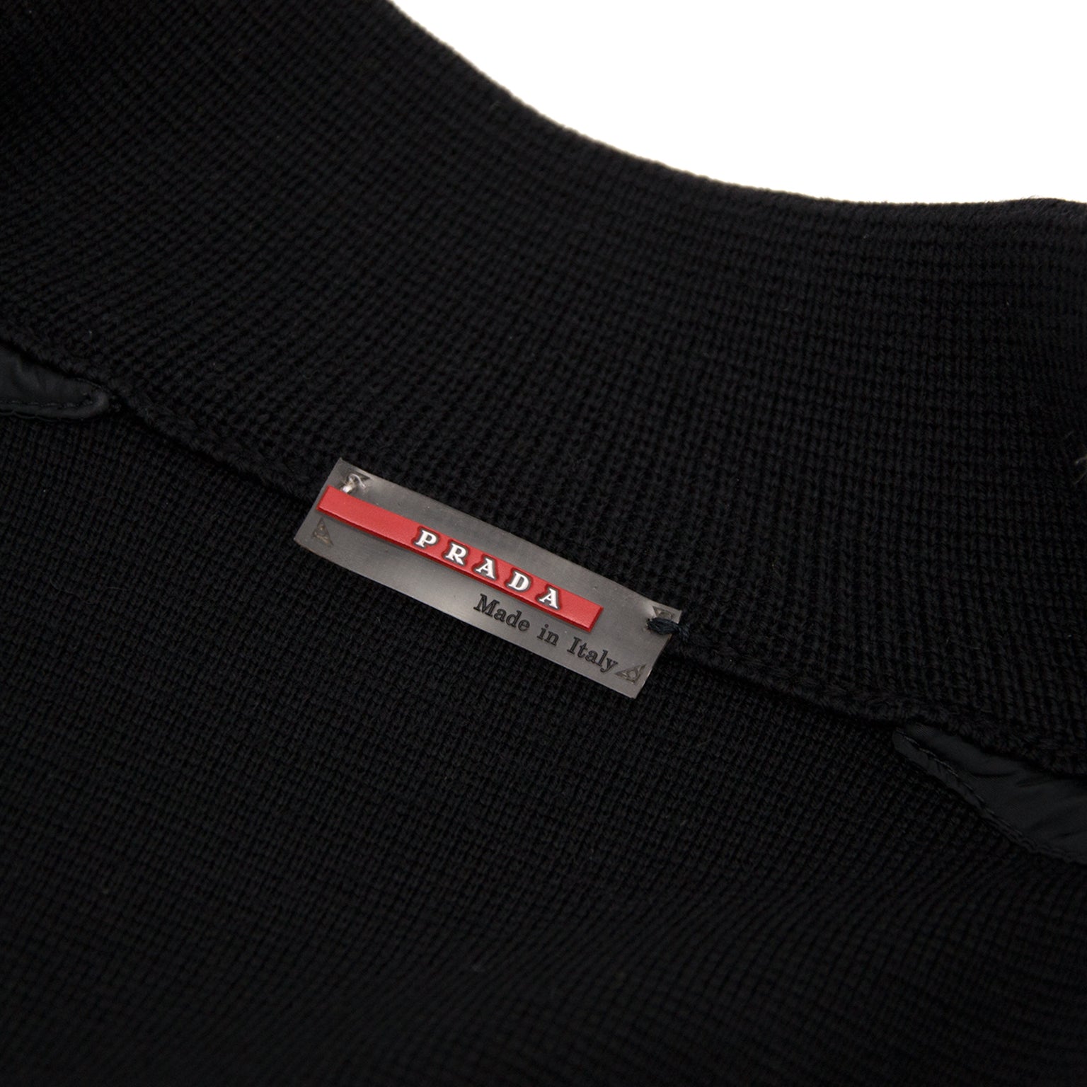 Prada Black Wool Sweater at the right price at Labellov.com