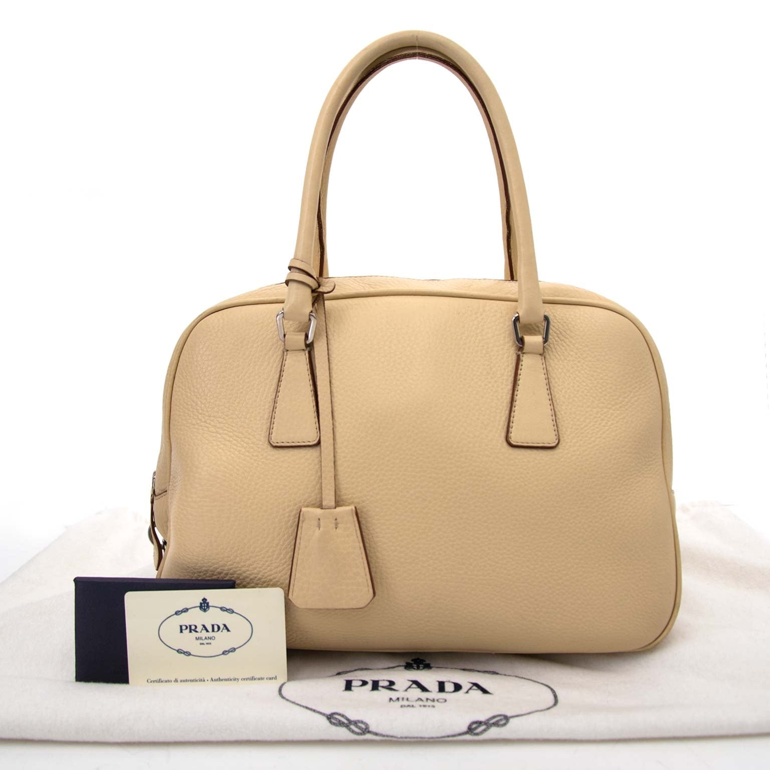 Prada Daino Sport Soia Handbag
