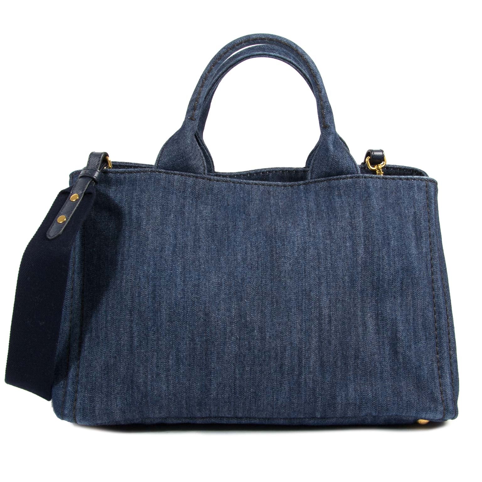 Prada Denim Tote Bag for sale online