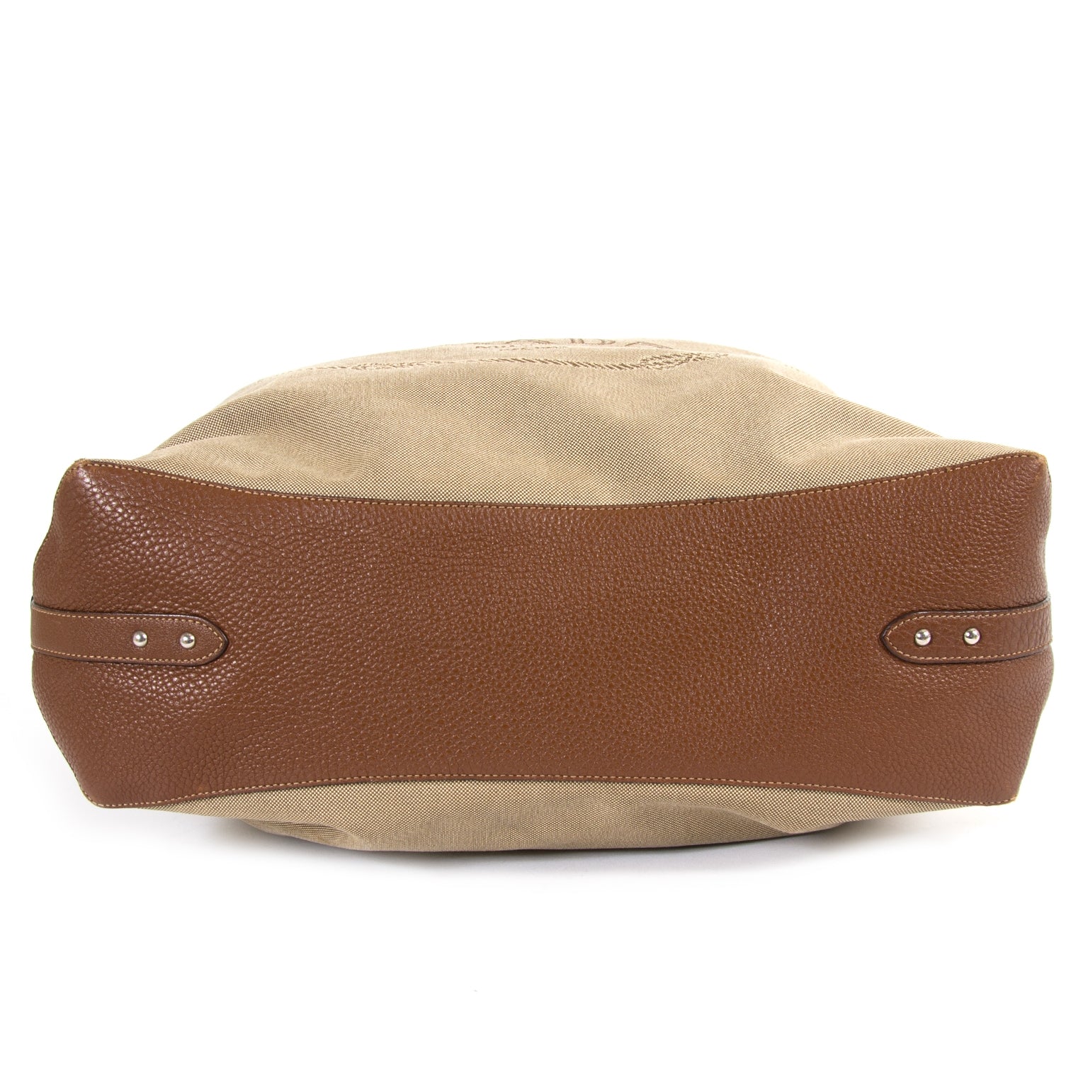 Bent u op zoek naar een authentieke Prada Logo Jacquard and Fur Leather Bag?
