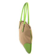 Prada Beige Semitracolla Handbag now for sale at labellov vintage fashion webshop belgium