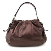 Prada Metallic Purple Shoulder Bag te koop