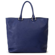 prada blue leather shoulder bag now for sale at labellov vintage fashion webshop belgium