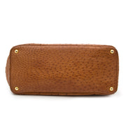 Buy a secondhand Prada Camel Ostrich Convertable Tote Bag at Labellov.