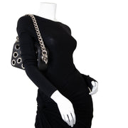 prada grommet chain vitello daino small shoulder bag now for sale at labellov vintage fashion webshop belgium