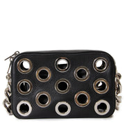prada grommet chain vitello daino small shoulder bag now for sale at labellov vintage fashion webshop belgium