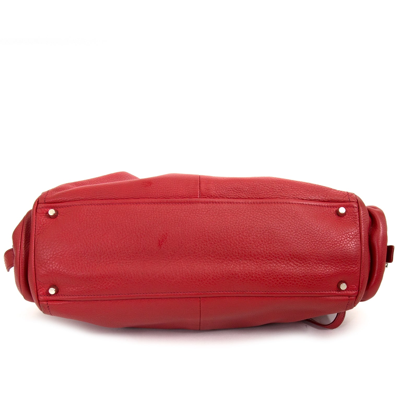 prada rode lederen tas nu te koop bij labellov vintage mode webshop belgië
