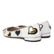 koop veilig online aan de beste prijs Prada Silver Point Toe Slip Ons - eu 39,5