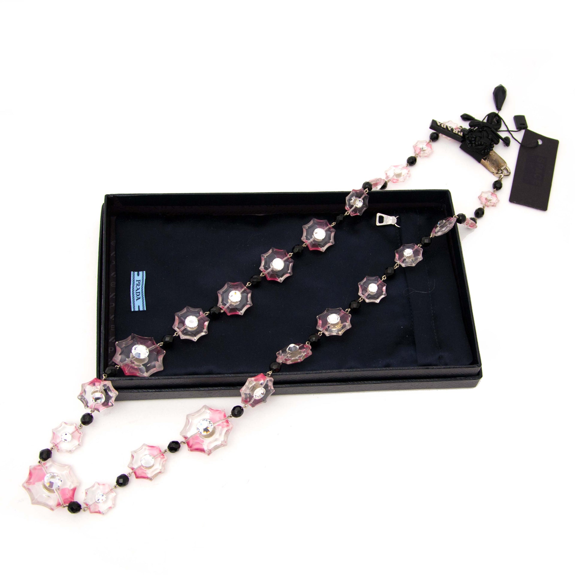 Buy authentic necklace Prada Labellov