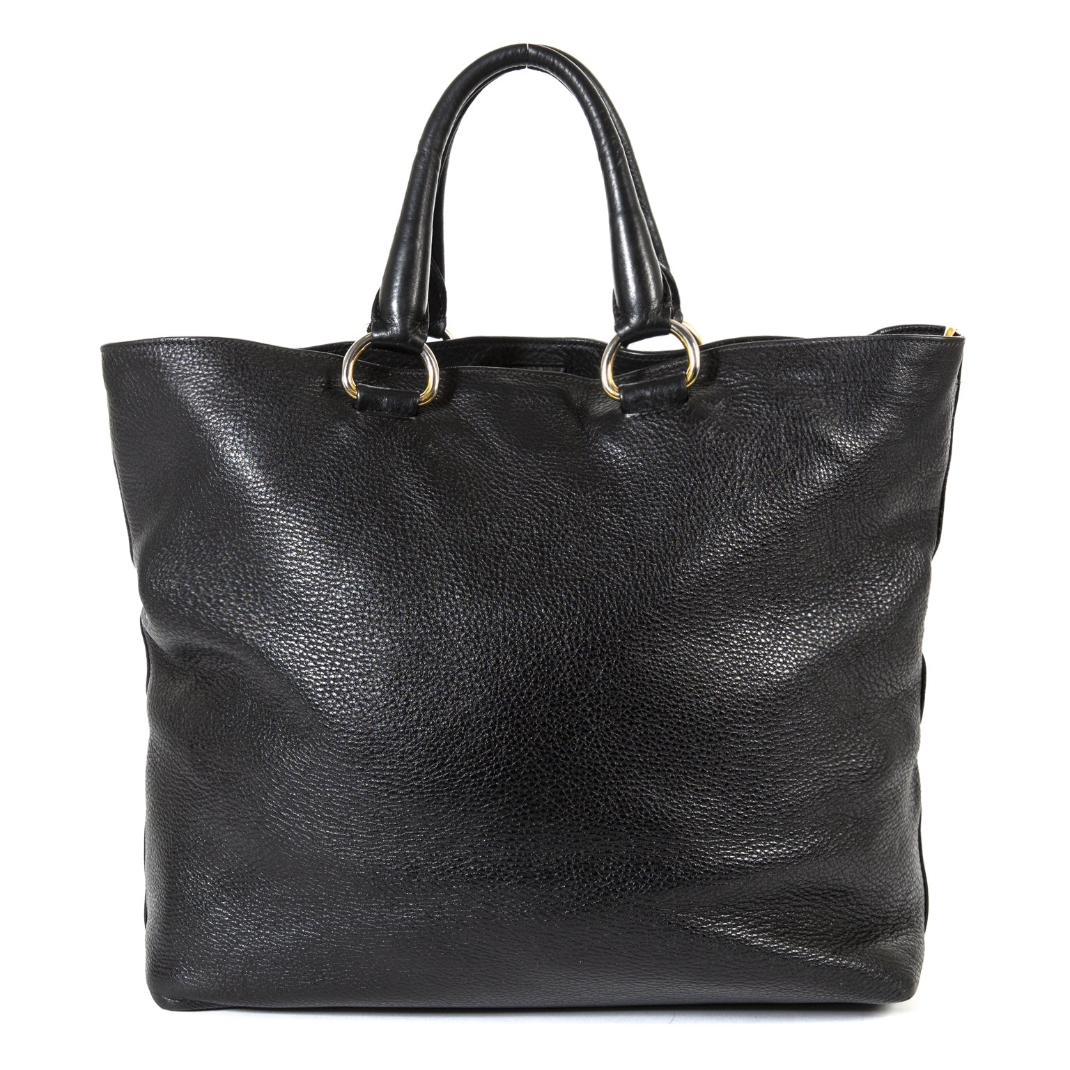 prada black shopper now for sale at labellov vintage fashion webshop belgium
