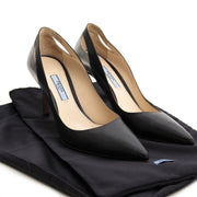 Authentique seconde main vintage Prada Duotone Sivler Black Heels achète en lgine