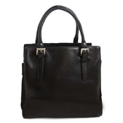 Prada Vintage Black Leather Bag now for sale at labellov vintage fashion webshop belgium