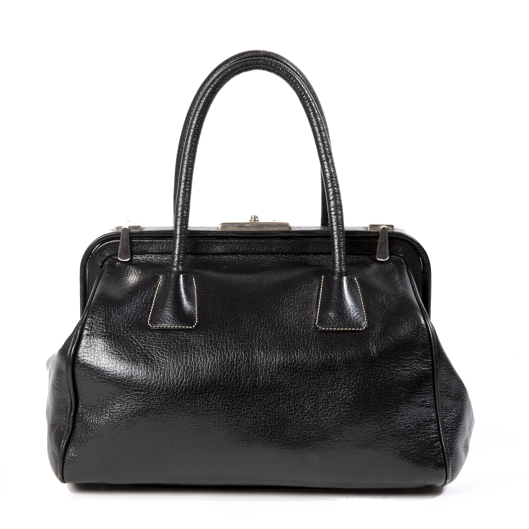 Koop en verkoop uw authentieke Prada Black Doctor's Bag