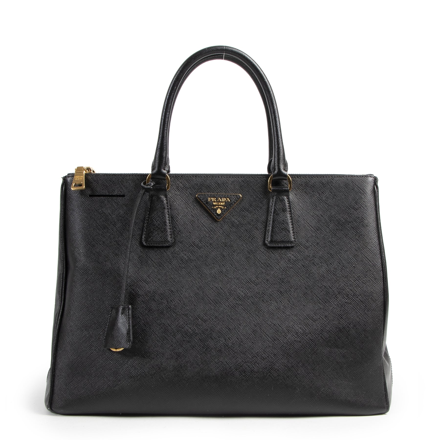 Prada Black Galleria Saffiano Bag