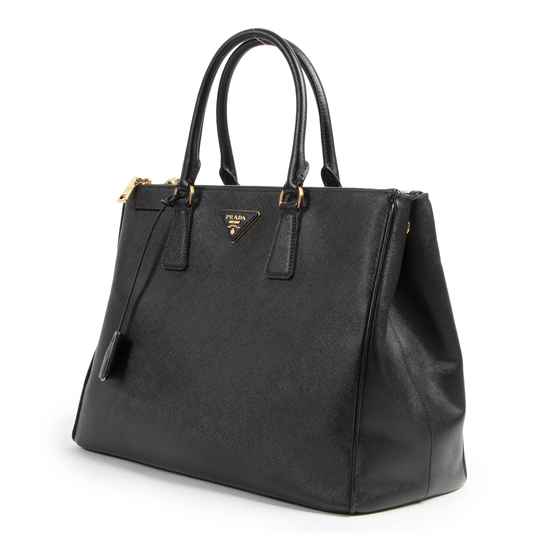 Prada Black Galleria Saffiano Bag