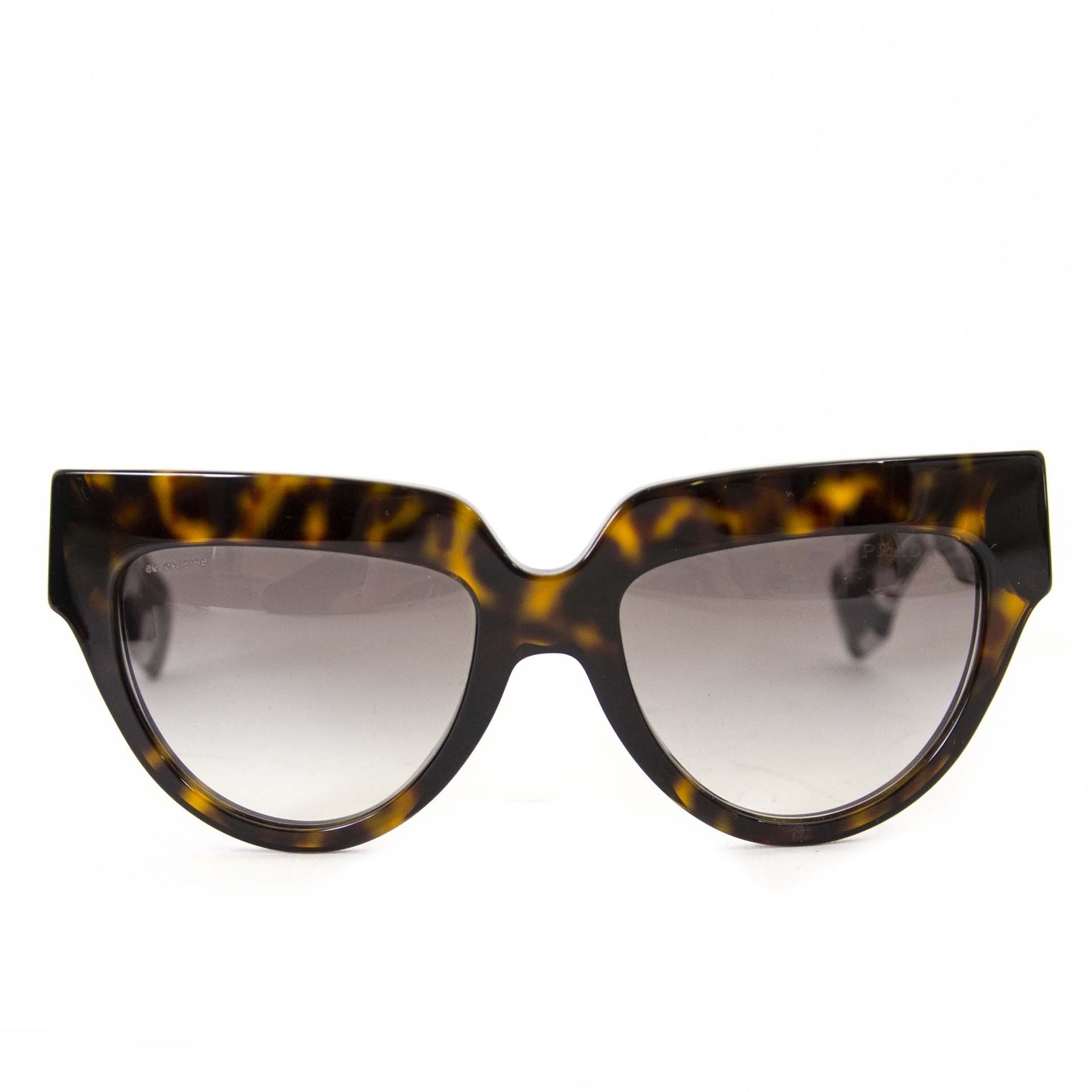 Prada Poeme Black And Tortoise Flower Sunglasses now for sale at labellov vintage fashion webshop belgium