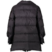 Prada Black Feather Nylon Puffer Mid Length Jacket aan de beste prijs te koop bij Labellov tweedehands luxe in Antwerpen