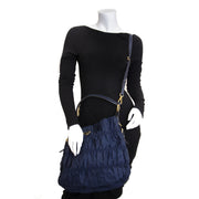 Authentieke tweedehands Authentic second hand Prada Quilted Nylon Tote Bag buy online at webshop LabelLOV koop online bij webwinkel LabelLOV