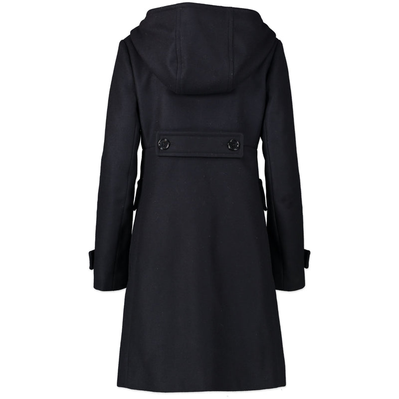 Prada Wool Coat Faux Fur Lining - IT Size 40