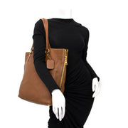 koop velig online aan de beste prijs authentieke Prada Chocolat Brown Tote Bag